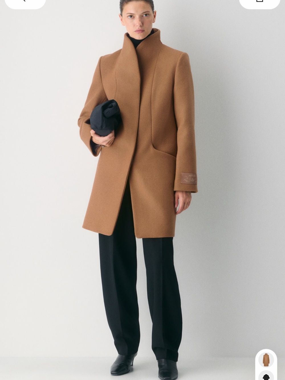 Aritzia Wilfred Cocoon Coat